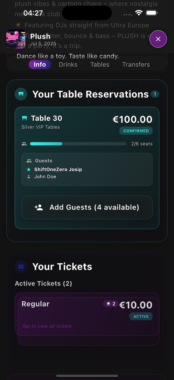 Reservations